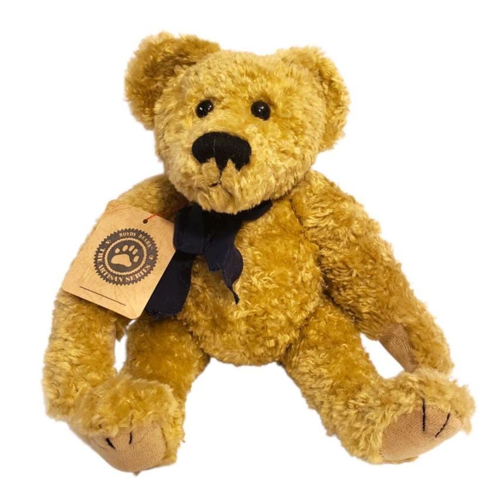 Boyds Bears Matthew H. Growler RARE Plush Jointed Bear 13" Makes Noise 1990-95